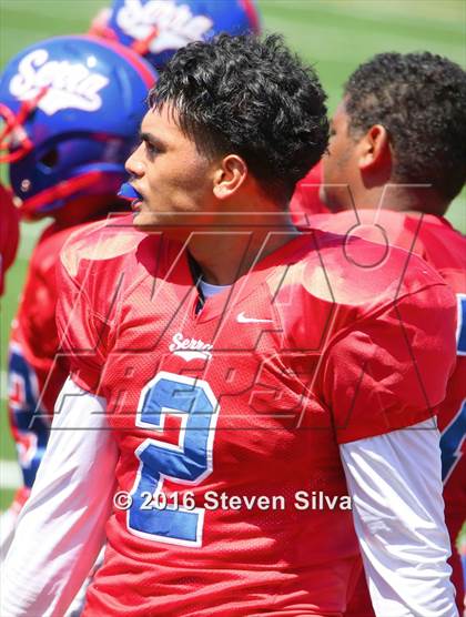 Thumbnail 1 in St. Joseph Regional vs. Serra (2016 Honor Bowl) photogallery.