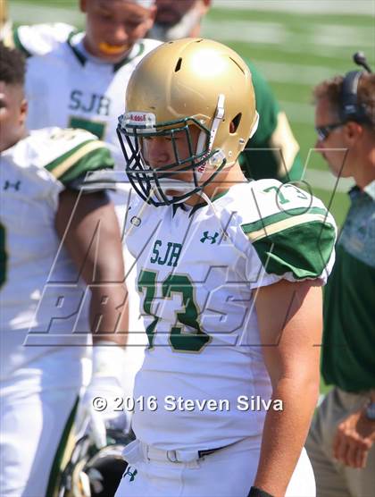 Thumbnail 3 in St. Joseph Regional vs. Serra (2016 Honor Bowl) photogallery.