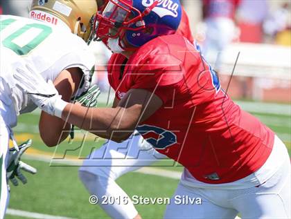 Thumbnail 2 in St. Joseph Regional vs. Serra (2016 Honor Bowl) photogallery.