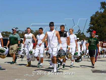 Thumbnail 2 in St. Joseph Regional vs. Serra (2016 Honor Bowl) photogallery.