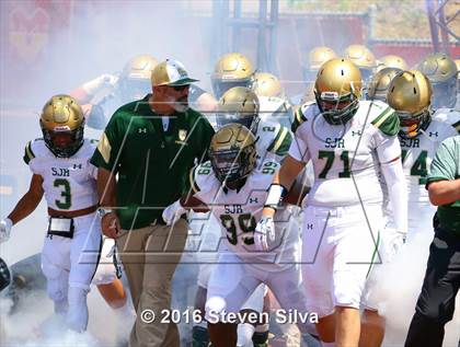 Thumbnail 3 in St. Joseph Regional vs. Serra (2016 Honor Bowl) photogallery.
