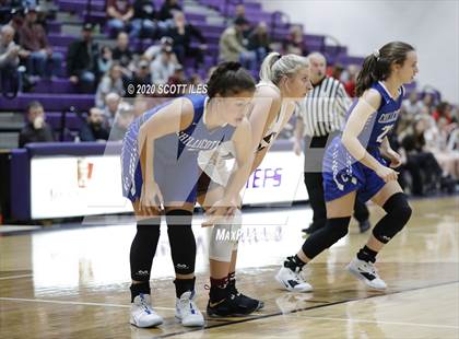 Thumbnail 3 in Chillicothe vs Vinton County (OHSAA D2 Sectional Playoff) photogallery.