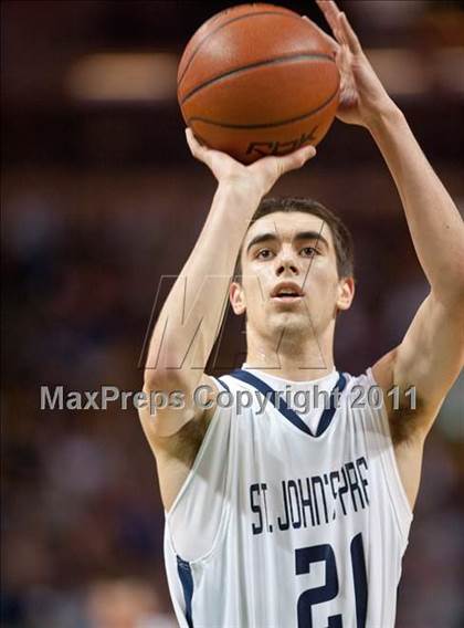 Thumbnail 2 in St. John's Prep vs. Lawrence (MIAA Division 1 North Final) photogallery.