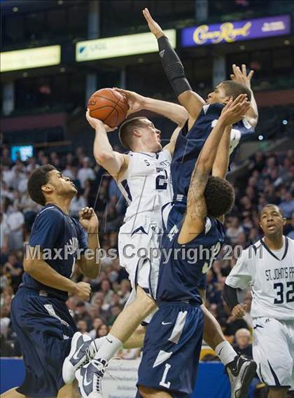 Thumbnail 3 in St. John's Prep vs. Lawrence (MIAA Division 1 North Final) photogallery.