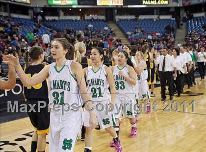 Thumbnail 3 in St. Mary's vs. Del Oro (CIF NorCal D2 Regional Final) photogallery.