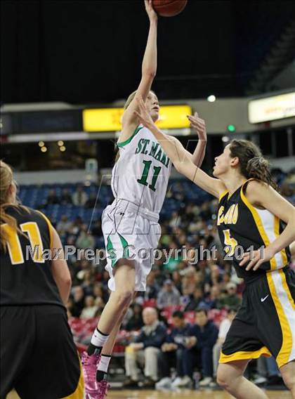 Thumbnail 1 in St. Mary's vs. Del Oro (CIF NorCal D2 Regional Final) photogallery.