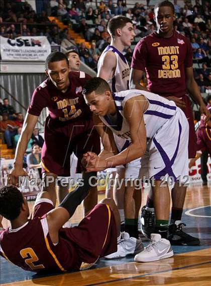 Thumbnail 2 in Christian Brothers Academy vs. Mt. Vernon (NYSPHSAA Class AA Semifinal) photogallery.