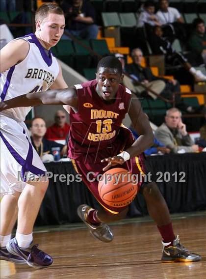 Thumbnail 3 in Christian Brothers Academy vs. Mt. Vernon (NYSPHSAA Class AA Semifinal) photogallery.