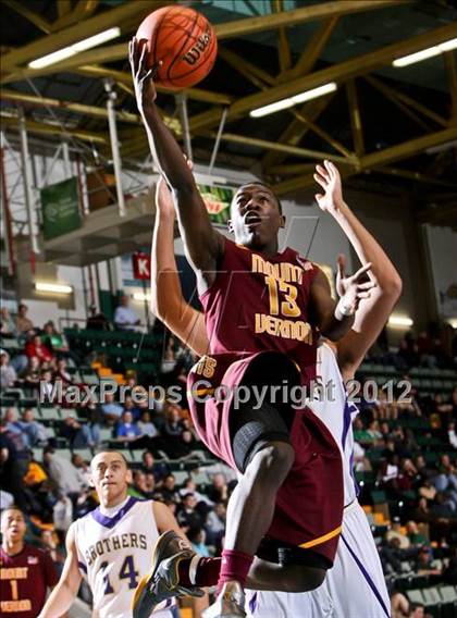 Thumbnail 2 in Christian Brothers Academy vs. Mt. Vernon (NYSPHSAA Class AA Semifinal) photogallery.