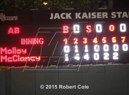 Thumbnail 1 in Archbishop Molloy vs. Monsignor McClancy (CHSAA Class AA Game 1)  photogallery.