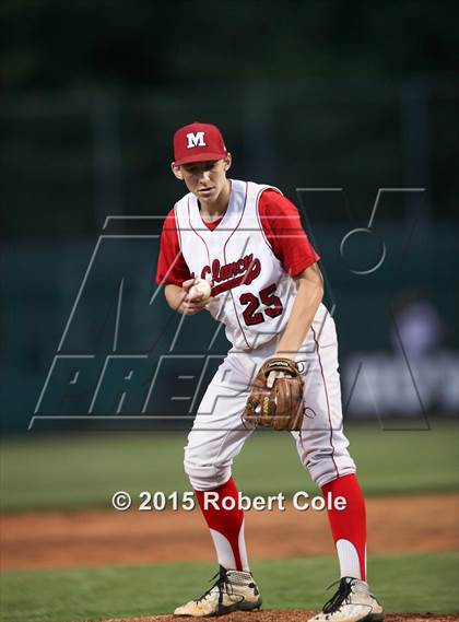 Thumbnail 3 in Archbishop Molloy vs. Monsignor McClancy (CHSAA Class AA Game 1)  photogallery.