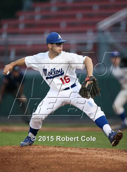 Thumbnail 1 in Archbishop Molloy vs. Monsignor McClancy (CHSAA Class AA Game 1)  photogallery.