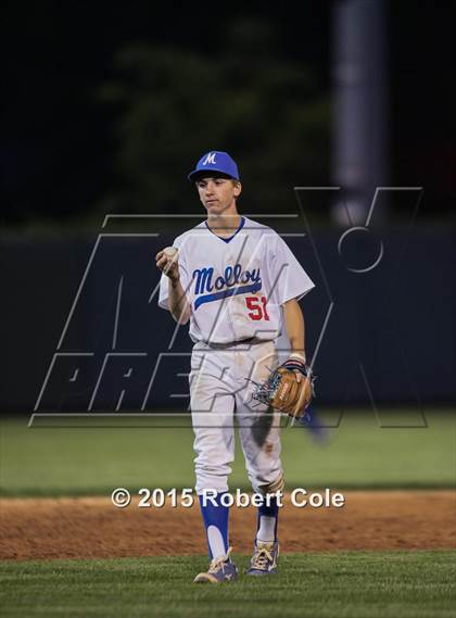 Thumbnail 1 in Archbishop Molloy vs. Monsignor McClancy (CHSAA Class AA Game 1)  photogallery.
