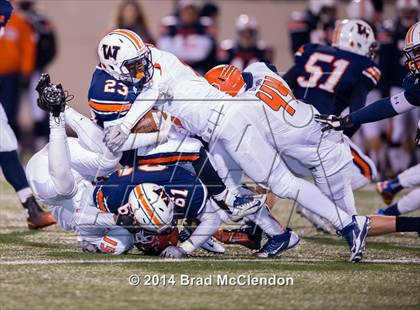 Thumbnail 2 in Wakeland vs McKinney North (UIL 5A Division 1 Region 2 Bi-District Playoff) photogallery.