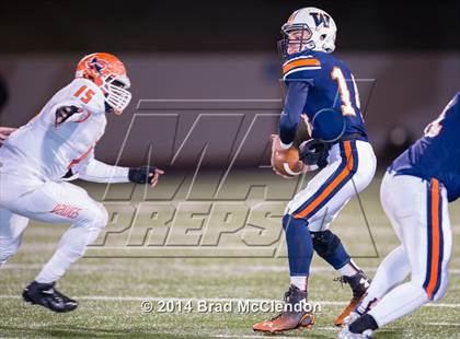 Thumbnail 3 in Wakeland vs McKinney North (UIL 5A Division 1 Region 2 Bi-District Playoff) photogallery.