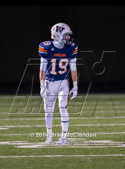 Thumbnail 2 in Wakeland vs McKinney North (UIL 5A Division 1 Region 2 Bi-District Playoff) photogallery.