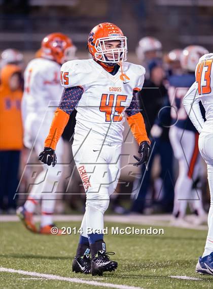 Thumbnail 3 in Wakeland vs McKinney North (UIL 5A Division 1 Region 2 Bi-District Playoff) photogallery.