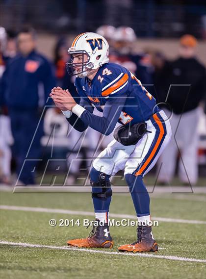 Thumbnail 3 in Wakeland vs McKinney North (UIL 5A Division 1 Region 2 Bi-District Playoff) photogallery.