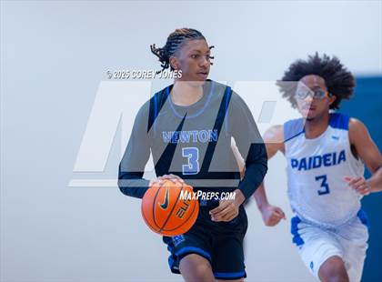 Thumbnail 2 in Paideia vs Newton (OTRH Tip Off Classic) photogallery.