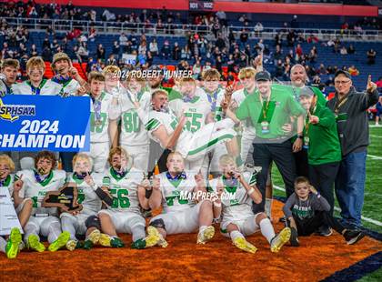 Thumbnail 1 in Clymer Central/Sherman/Panama vs. Burke Catholic (NYSPHSAA Section V Class D Final) photogallery.