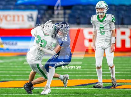 Thumbnail 2 in Clymer Central/Sherman/Panama vs. Burke Catholic (NYSPHSAA Section V Class D Final) photogallery.
