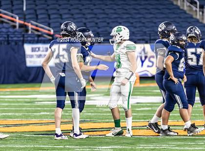 Thumbnail 2 in Clymer Central/Sherman/Panama vs. Burke Catholic (NYSPHSAA Section V Class D Final) photogallery.