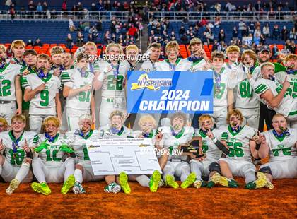 Thumbnail 3 in Clymer Central/Sherman/Panama vs. Burke Catholic (NYSPHSAA Section V Class D Final) photogallery.