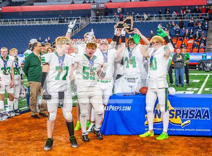 Thumbnail 1 in Clymer Central/Sherman/Panama vs. Burke Catholic (NYSPHSAA Section V Class D Final) photogallery.