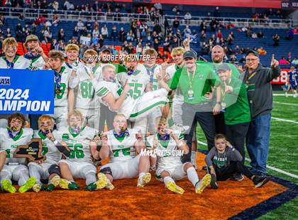 Thumbnail 2 in Clymer Central/Sherman/Panama vs. Burke Catholic (NYSPHSAA Section V Class D Final) photogallery.