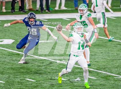 Thumbnail 2 in Clymer Central/Sherman/Panama vs. Burke Catholic (NYSPHSAA Section V Class D Final) photogallery.