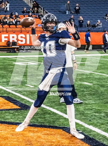 Thumbnail 3 in Clymer Central/Sherman/Panama vs. Burke Catholic (NYSPHSAA Section V Class D Final) photogallery.