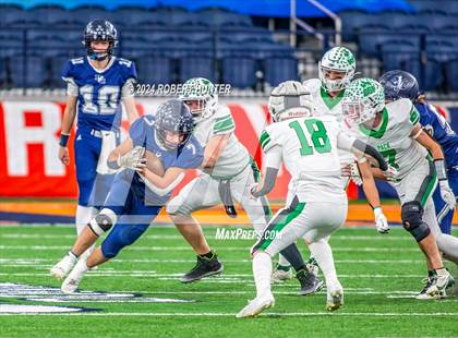 Thumbnail 2 in Clymer Central/Sherman/Panama vs. Burke Catholic (NYSPHSAA Section V Class D Final) photogallery.