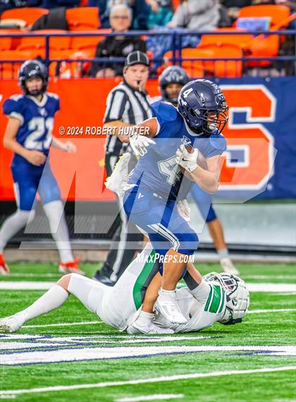 Thumbnail 3 in Clymer Central/Sherman/Panama vs. Burke Catholic (NYSPHSAA Section V Class D Final) photogallery.