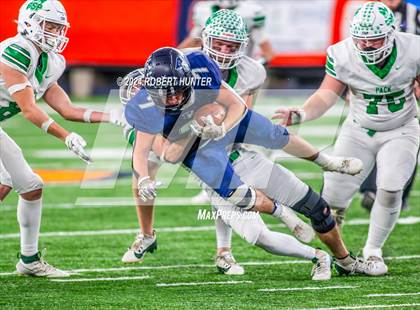 Thumbnail 3 in Clymer Central/Sherman/Panama vs. Burke Catholic (NYSPHSAA Section V Class D Final) photogallery.