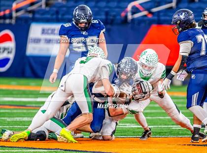 Thumbnail 1 in Clymer Central/Sherman/Panama vs. Burke Catholic (NYSPHSAA Section V Class D Final) photogallery.