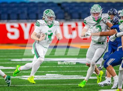 Thumbnail 1 in Clymer Central/Sherman/Panama vs. Burke Catholic (NYSPHSAA Section V Class D Final) photogallery.