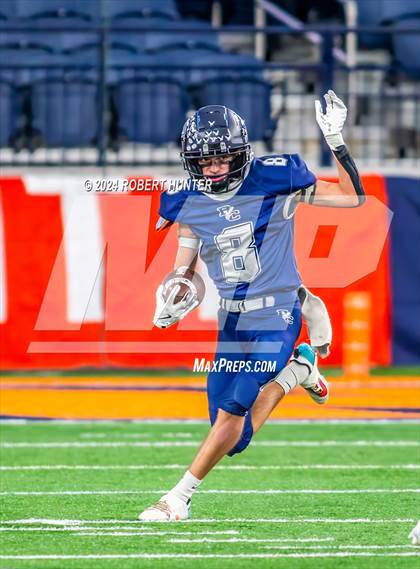 Thumbnail 3 in Clymer Central/Sherman/Panama vs. Burke Catholic (NYSPHSAA Section V Class D Final) photogallery.