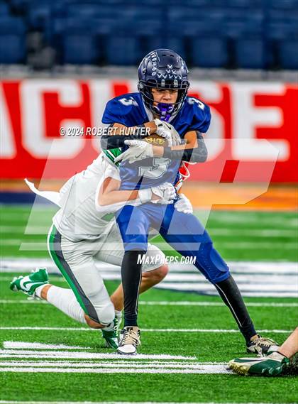 Thumbnail 3 in Clymer Central/Sherman/Panama vs. Burke Catholic (NYSPHSAA Section V Class D Final) photogallery.