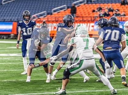 Thumbnail 2 in Clymer Central/Sherman/Panama vs. Burke Catholic (NYSPHSAA Section V Class D Final) photogallery.