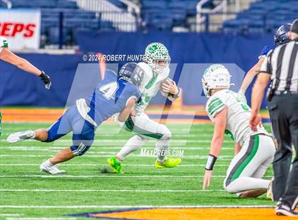Thumbnail 2 in Clymer Central/Sherman/Panama vs. Burke Catholic (NYSPHSAA Section V Class D Final) photogallery.