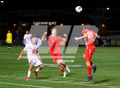 Thumbnail 2 in Jesuit vs. McClatchy (CIF SJS Division 1 Final) photogallery.