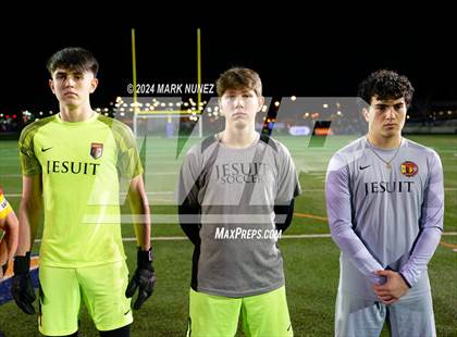 Thumbnail 3 in Jesuit vs. McClatchy (CIF SJS Division 1 Final) photogallery.