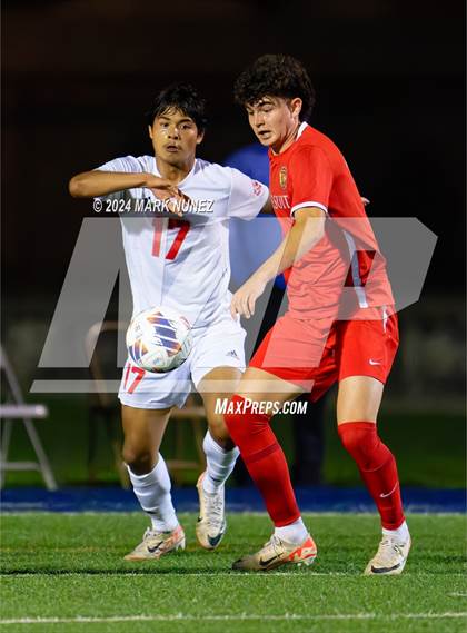 Thumbnail 2 in Jesuit vs. McClatchy (CIF SJS Division 1 Final) photogallery.