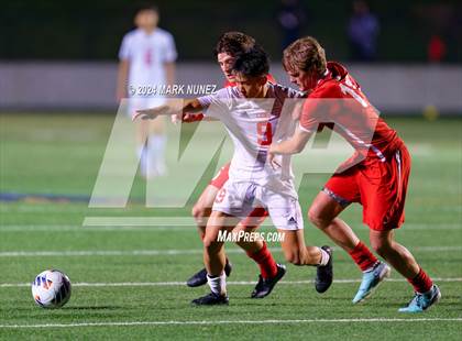 Thumbnail 2 in Jesuit vs. McClatchy (CIF SJS Division 1 Final) photogallery.