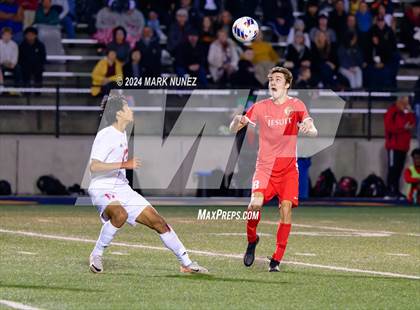 Thumbnail 2 in Jesuit vs. McClatchy (CIF SJS Division 1 Final) photogallery.
