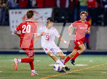 Thumbnail 3 in Jesuit vs. McClatchy (CIF SJS Division 1 Final) photogallery.