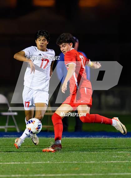 Thumbnail 3 in Jesuit vs. McClatchy (CIF SJS Division 1 Final) photogallery.