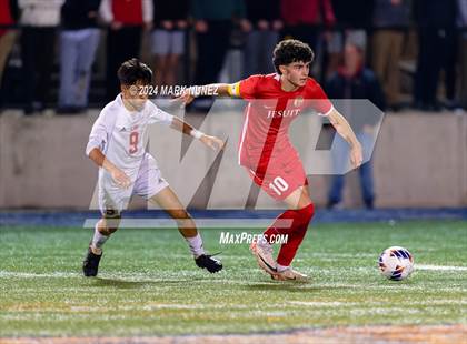 Thumbnail 1 in Jesuit vs. McClatchy (CIF SJS Division 1 Final) photogallery.
