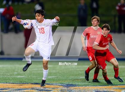 Thumbnail 3 in Jesuit vs. McClatchy (CIF SJS Division 1 Final) photogallery.