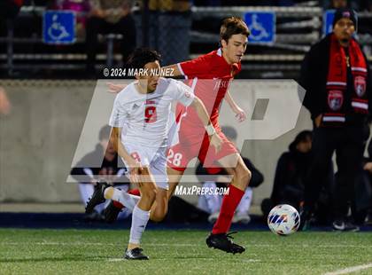 Thumbnail 2 in Jesuit vs. McClatchy (CIF SJS Division 1 Final) photogallery.